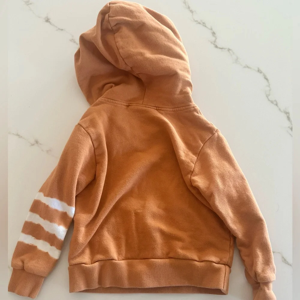 Tiny Whales Rust Hoodie & Jogger Set (6–12M) - Picture 5 of 7